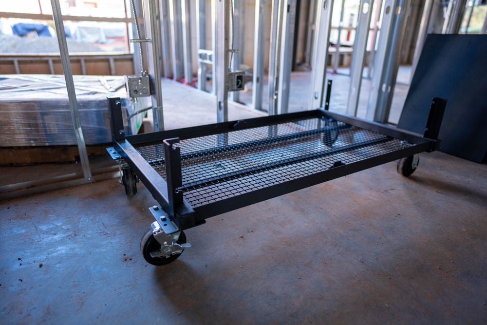 Southwire Caged Security Cart Knock Down Stor Mac 60in 1500lb Capacity, large image number 2