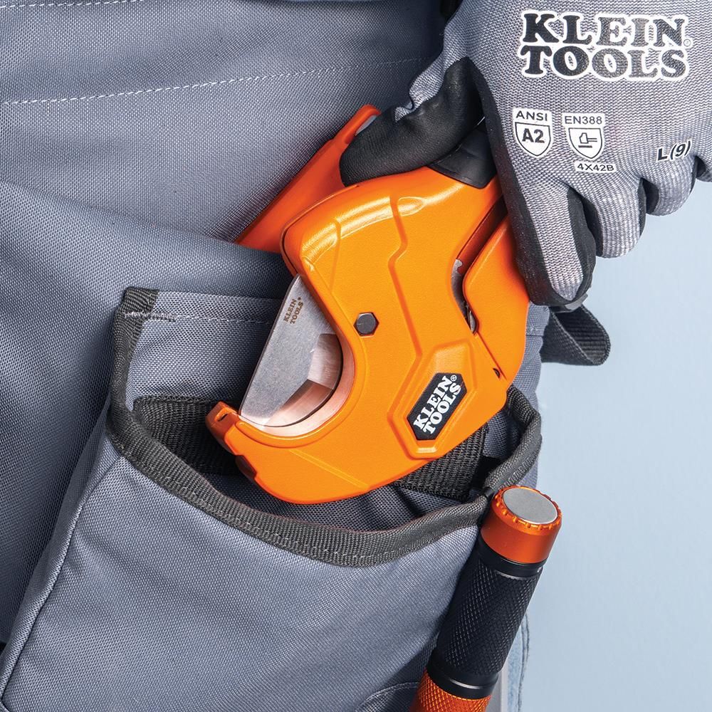 Klein Tools 1-1/4" Ratcheting PVC Cutter, large image number 8