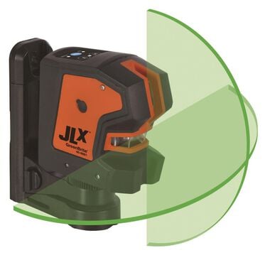 Johnson Level JLX Self Leveling 180 Cross Line Laser with GreenBrite