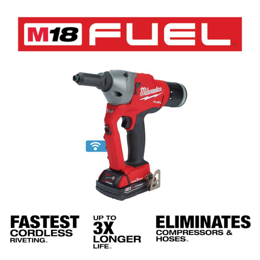 Milwaukee m18 shop pop rivet gun