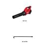 Milwaukee M18 Leaf Blower (Bare Tool), Blower Gutter Attachment Bundle, small image number 2