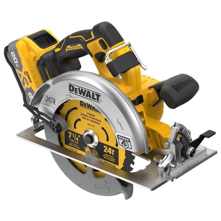 DEWALT 20V MAX XR 7-1/4 Inch Circular Saw Kit with XR POWERPACK, large image number 9