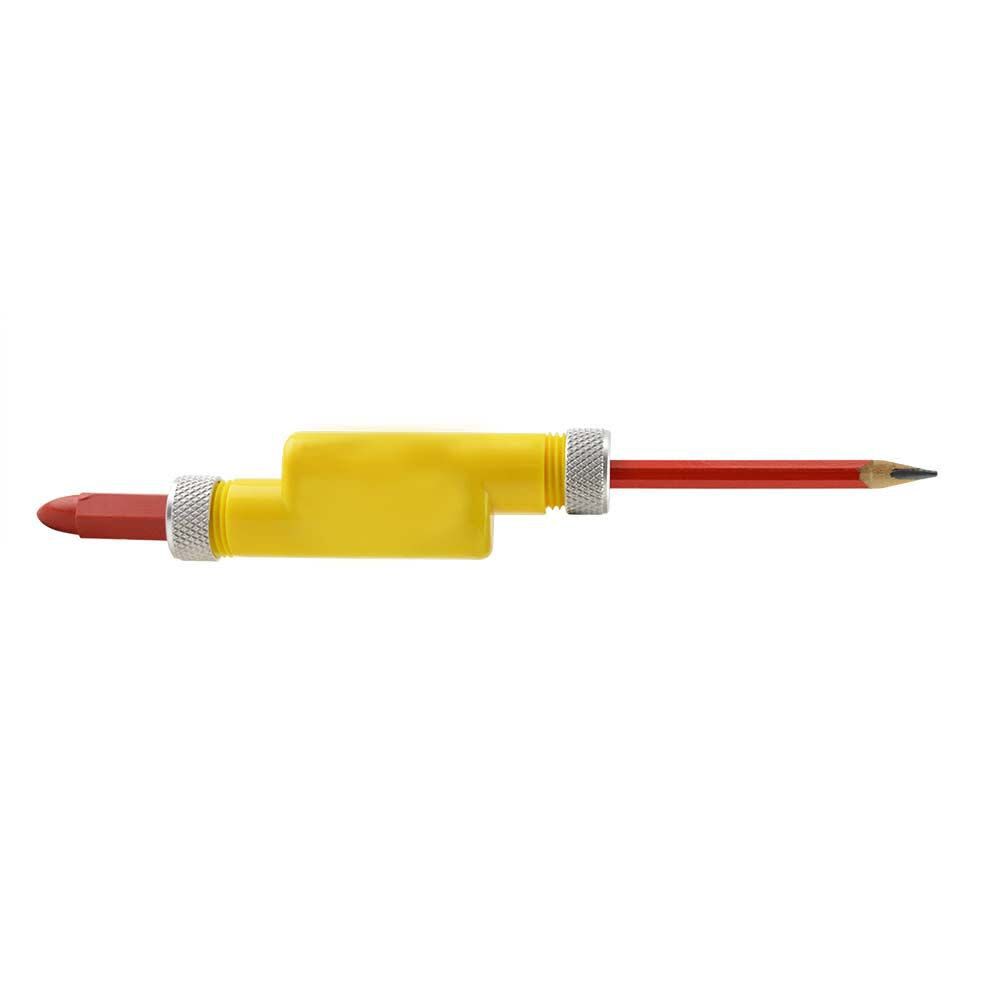 thumbnail image 2 of Plastic Dual 2-in-1 Carpenter Pencil & Lumber Crayon Holder / Layout Marker 2 of 6