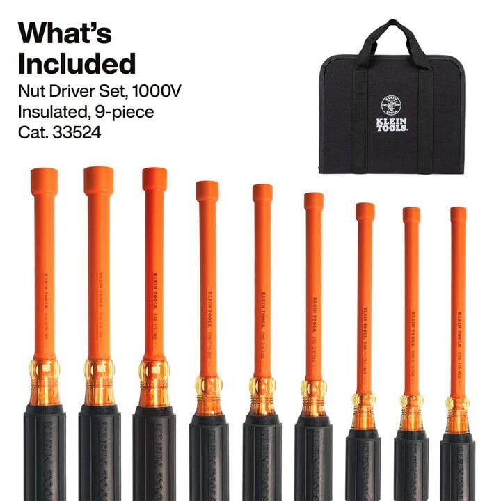 Klein Tools Power Utility Insulated Tool Set 56 Pieces, large image number 6