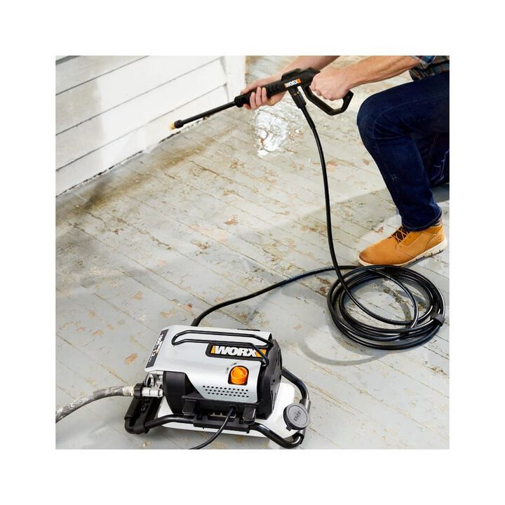 Worx 1800 PSI 1.2 GPM Electric Cold Water Pressure with 3 Spray Nozzles, large image number 6