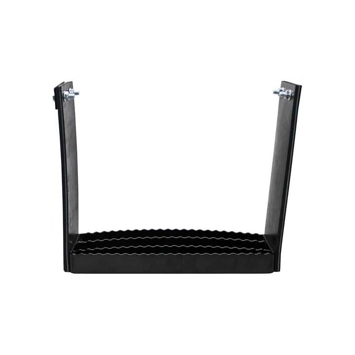 K&M Manufacturing 1-Step Bolt-On Flex Step Kit Black, large image number 3