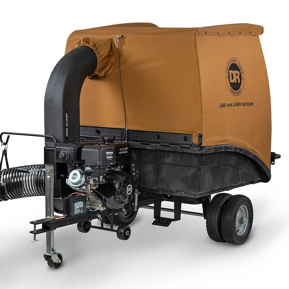 DR Power Equipment PRO XL330 11.7HP 389 cc Gas Powered Electric Start Tow Behind Leaf Vacuum, large image number 1