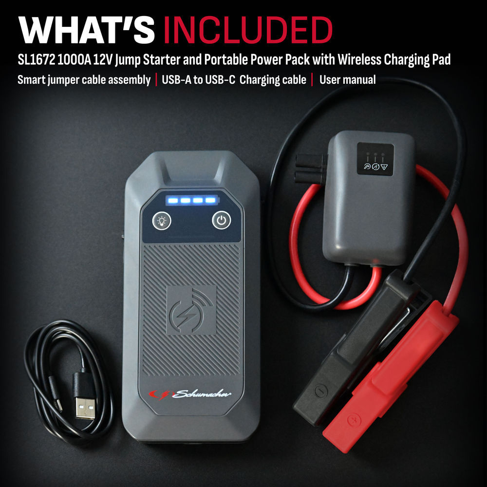 Schumacher Electric 4-IN-1 1000A Lithium Jump Starter/Power Pack, large image number 9
