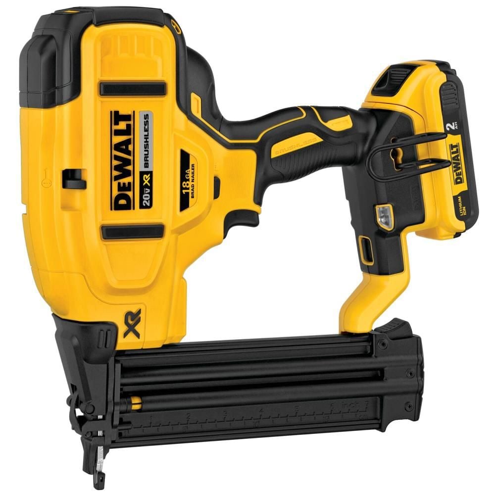 DEWALT 20 V MAX XR 18 Gauge Brad Nailer Kit, large image number 2