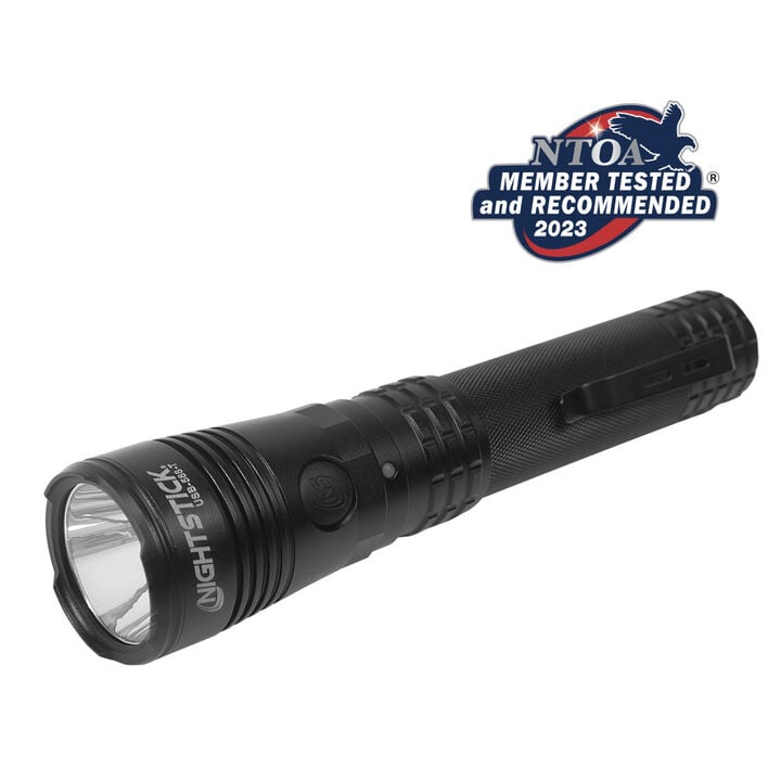 Nightstick Turbo High Candela Rechargeable Dual-Light Tactical Flashlight, large image number 0