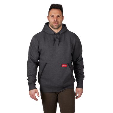 Milwaukee Heavy Duty Gray Pullover Hoodie - Large, large image number 4