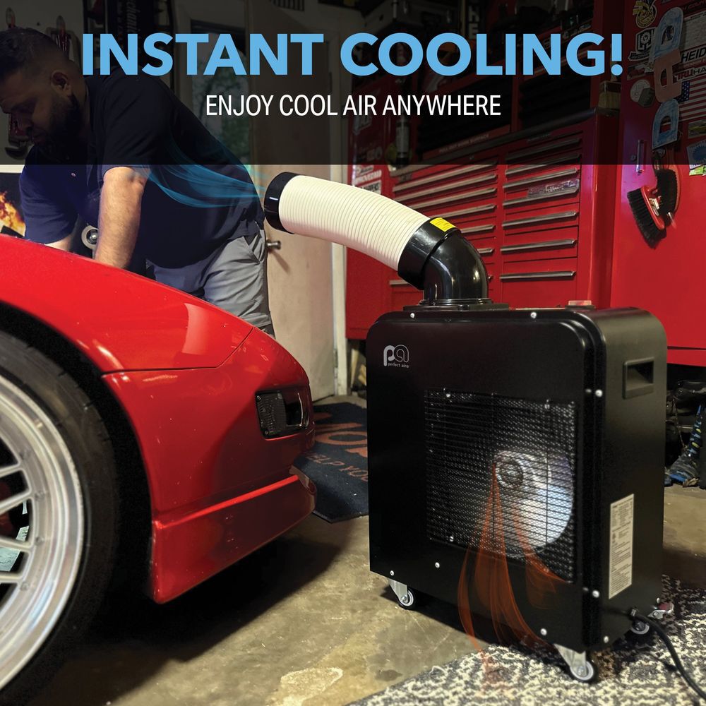 Perfect Aire 115V 7000 BTU Portable Spot Cooler with 1 Speed, large image number 3