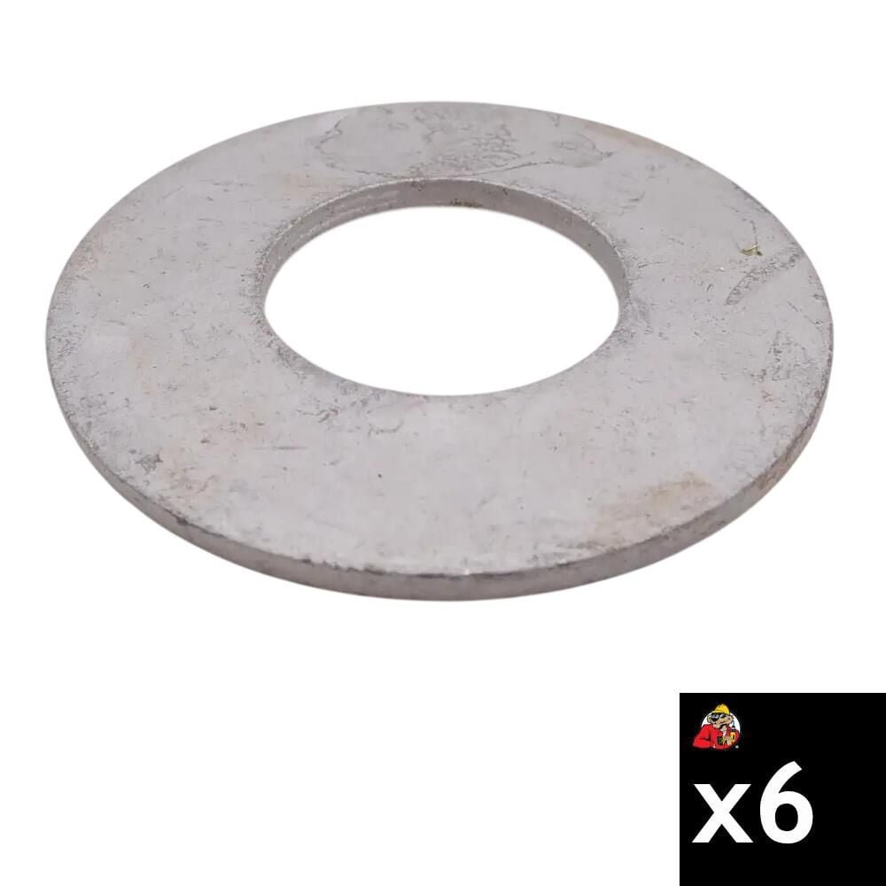 Kubota Parts 0.9 Inch ID x 2 Inch OD Belleville Washer 6-Pieces, large image number 1
