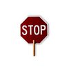Vizcon 24 x 24in Non-Reflective Stop/Slow Aluminum Paddle, small image number 1