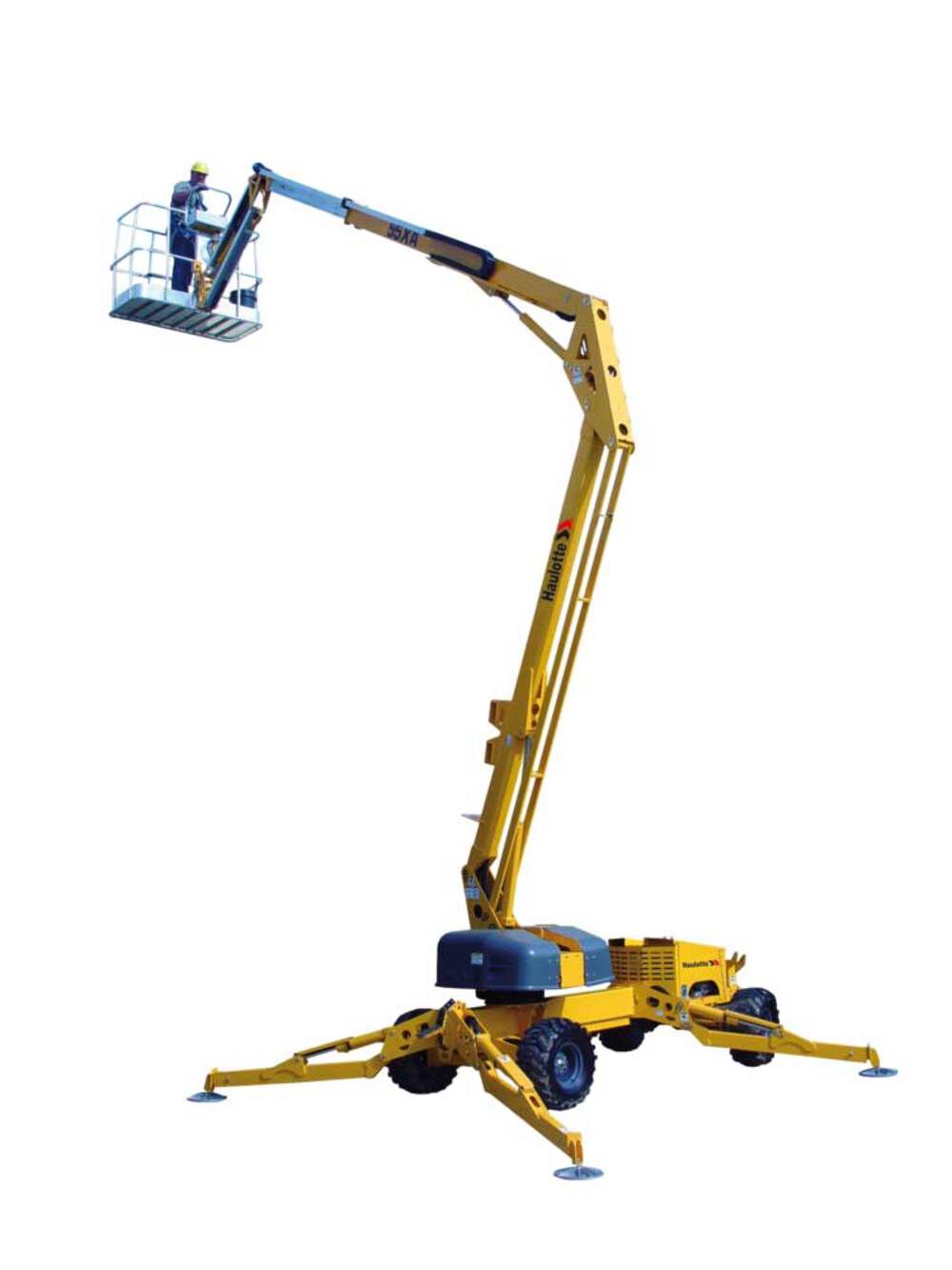 Haulotte 55XA Articulating Boom Lift 55', large image number 1