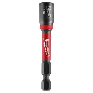 Milwaukee SHOCKWAVE 2-9/16 in. Magnetic Nut Driver 1/4 in.
