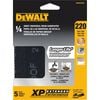 DEWALT Mesh 1/4 Sheet 220 Grit (5 PACK), small image number 2
