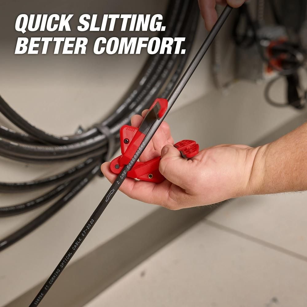 Milwaukee Fiber Optic Drop Cable Slitter, large image number 4