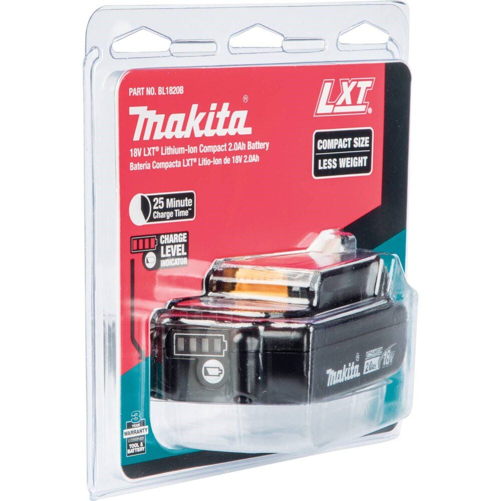 Makita 18V LXT 18V 2Ah Lithium Ion Power Tool Battery Pack with Fuel Indicator, large image number 3