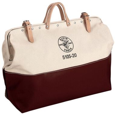 Klein Tools 20in High-Bottom Canvas Tool Bag, large image number 0