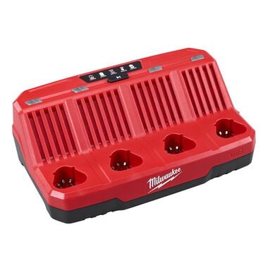 Milwaukee M12 4-Bay Sequential Charger
