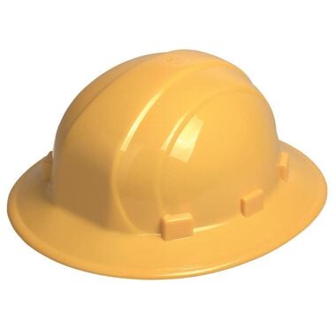ERB Omega II Full Brim Yellow Hard Hat, large image number 0