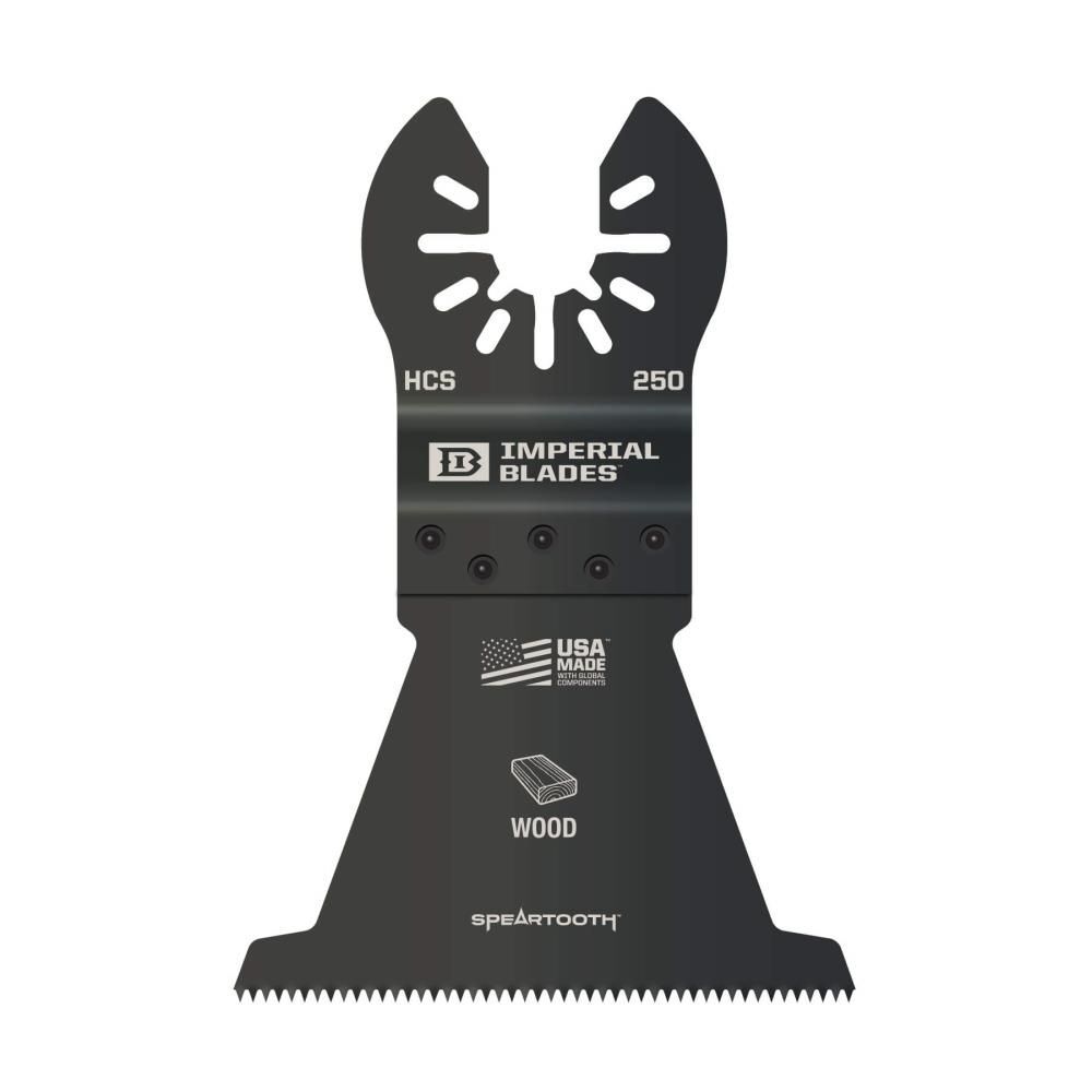 Imperial Blades IBOA250-1 One Fit 2-1/2in Speartooth Fast Cut Wood Blade 1PC, large image number 1