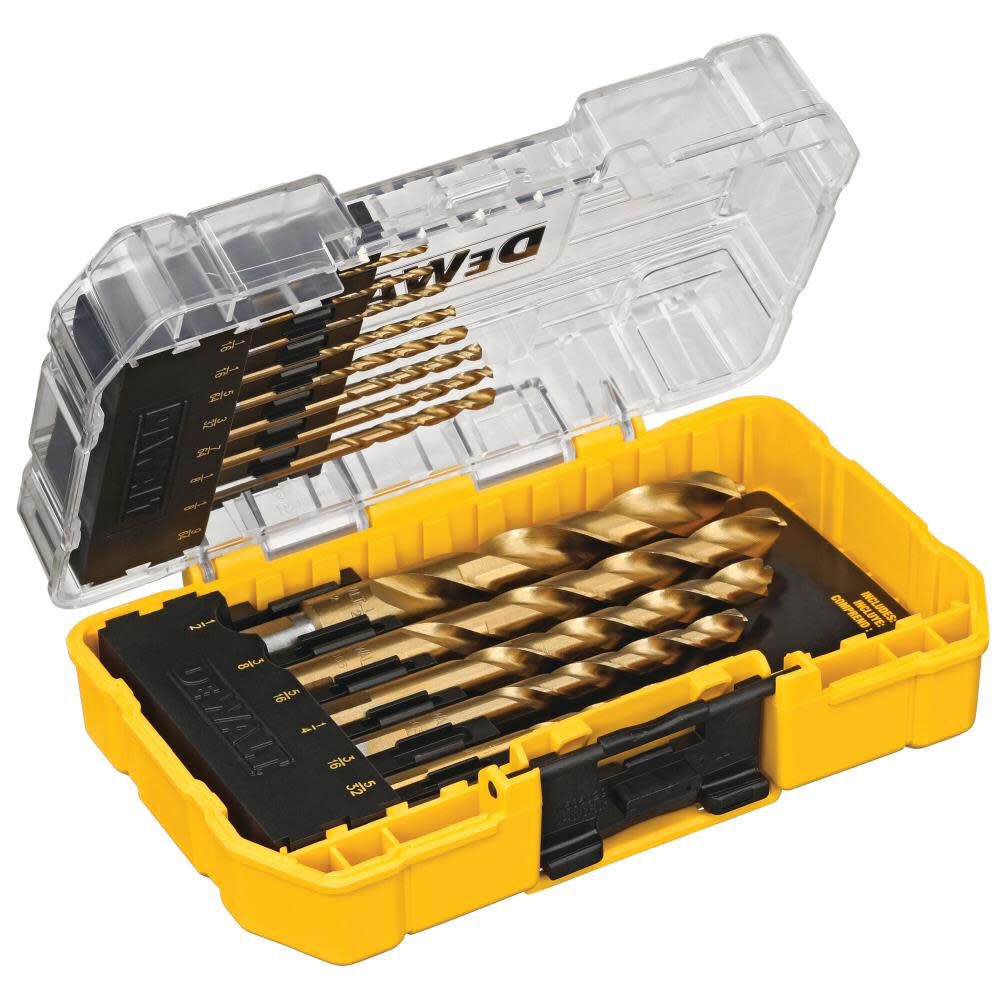 DEWALT 14-PC Titanium Nitride Coating PP Drill Bit Set, large image number 3