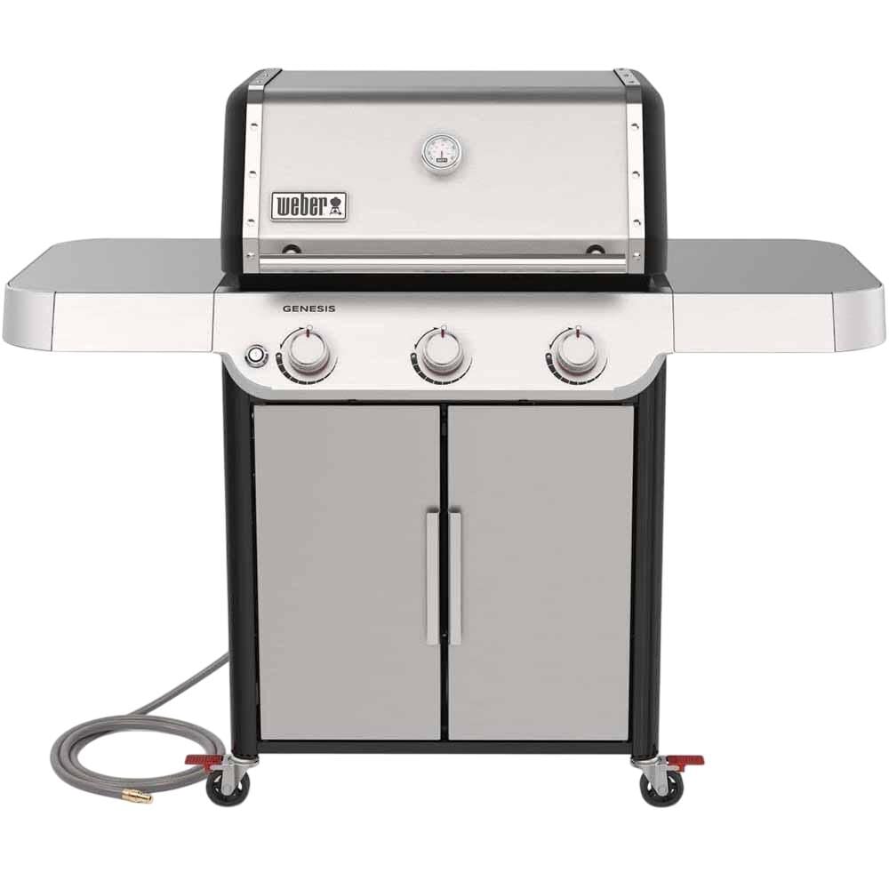Weber GENESIS S-315 Stainless Steel 39000 BTU Natural Gas Grill with 3 Burners – 1500569