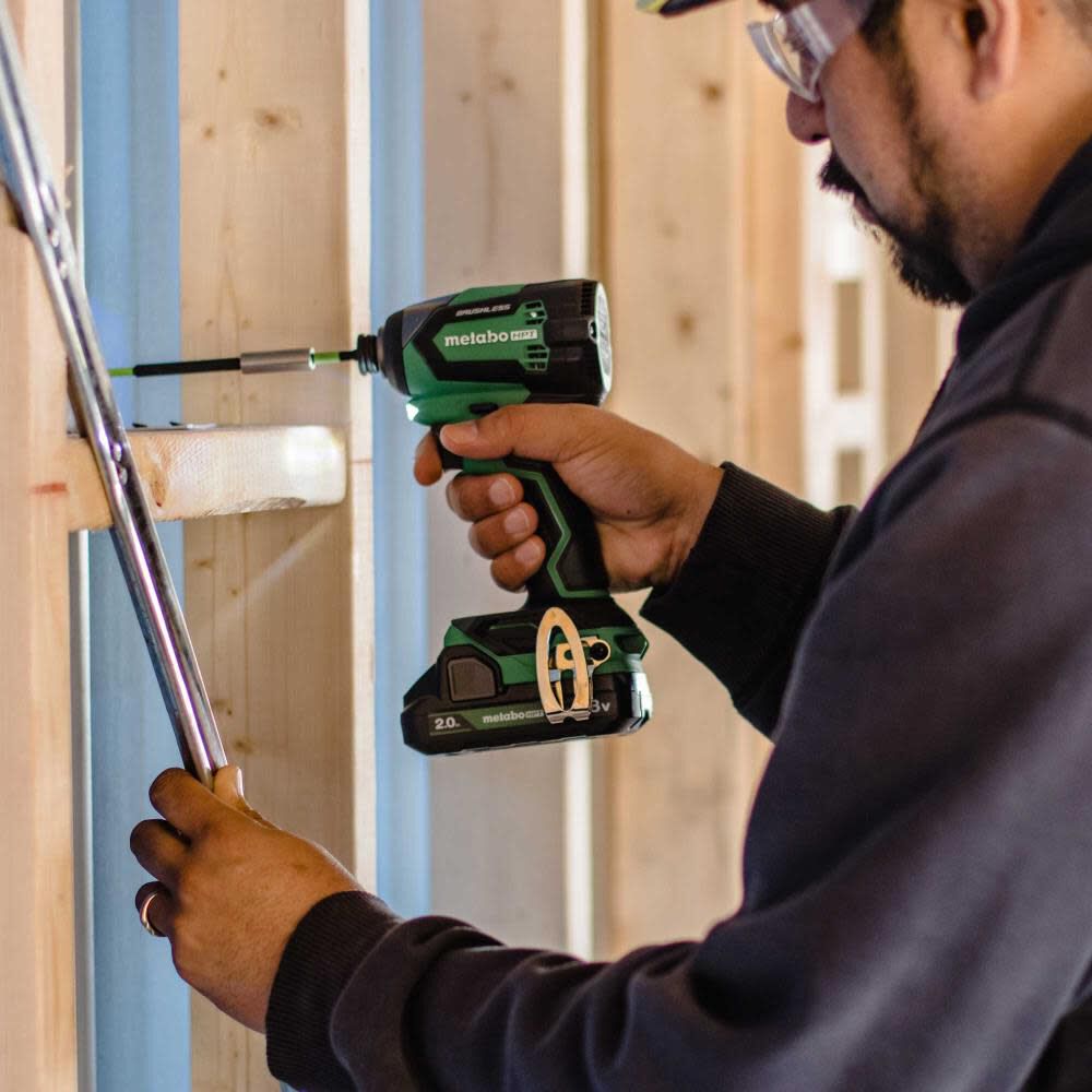 Metabo HPT Promotional 18V MultiVolt Cordless Impact Driver Tool Body Only, large image number 4