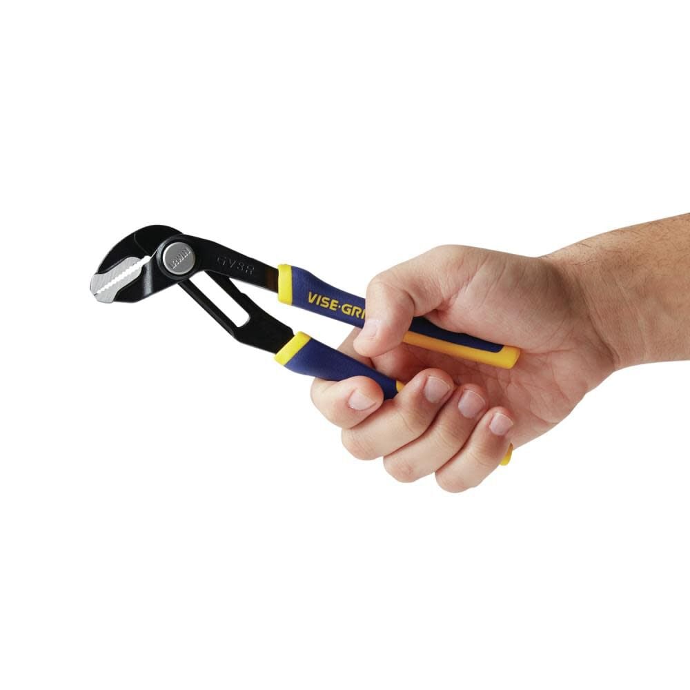 Irwin GrooveLock 8in Straight Jaw Pliers, large image number 6