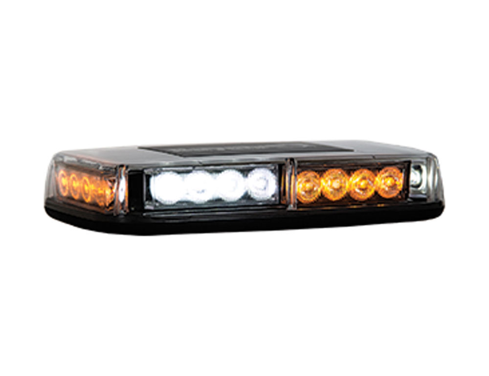 Buyers Products Company 11 Inch Rectangular Multi-Mount LED Mini Light Bar Amber and Clear, large image number 10