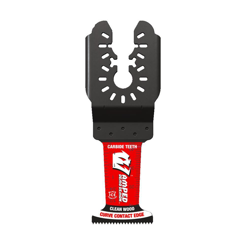 Diablo Tools 1-1/4 Inch x 1-3/4 Inch AMPED Universal Fit Oscillating Blade for Clean Wood, 10 Pieces, large image number 1