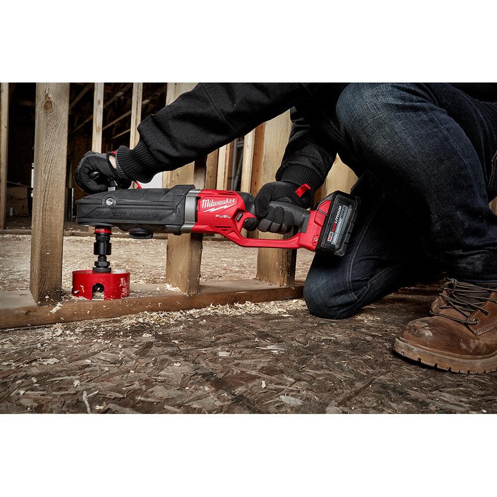 Milwaukee quik sales lok hole hawg