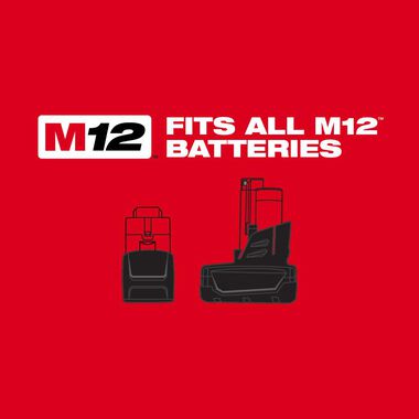 Milwaukee M12 FUEL Stubby 1/2 in. Impact Wrench Kit, large image number 8