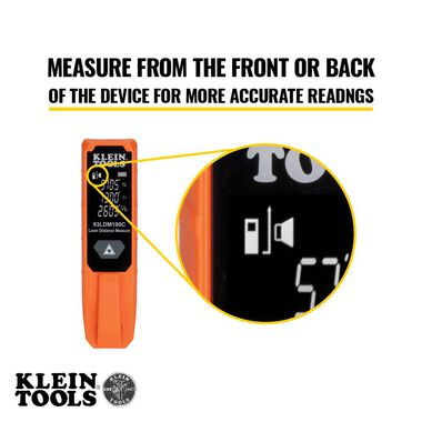 Klein Tools Compact Laser Distance Measure, large image number 2