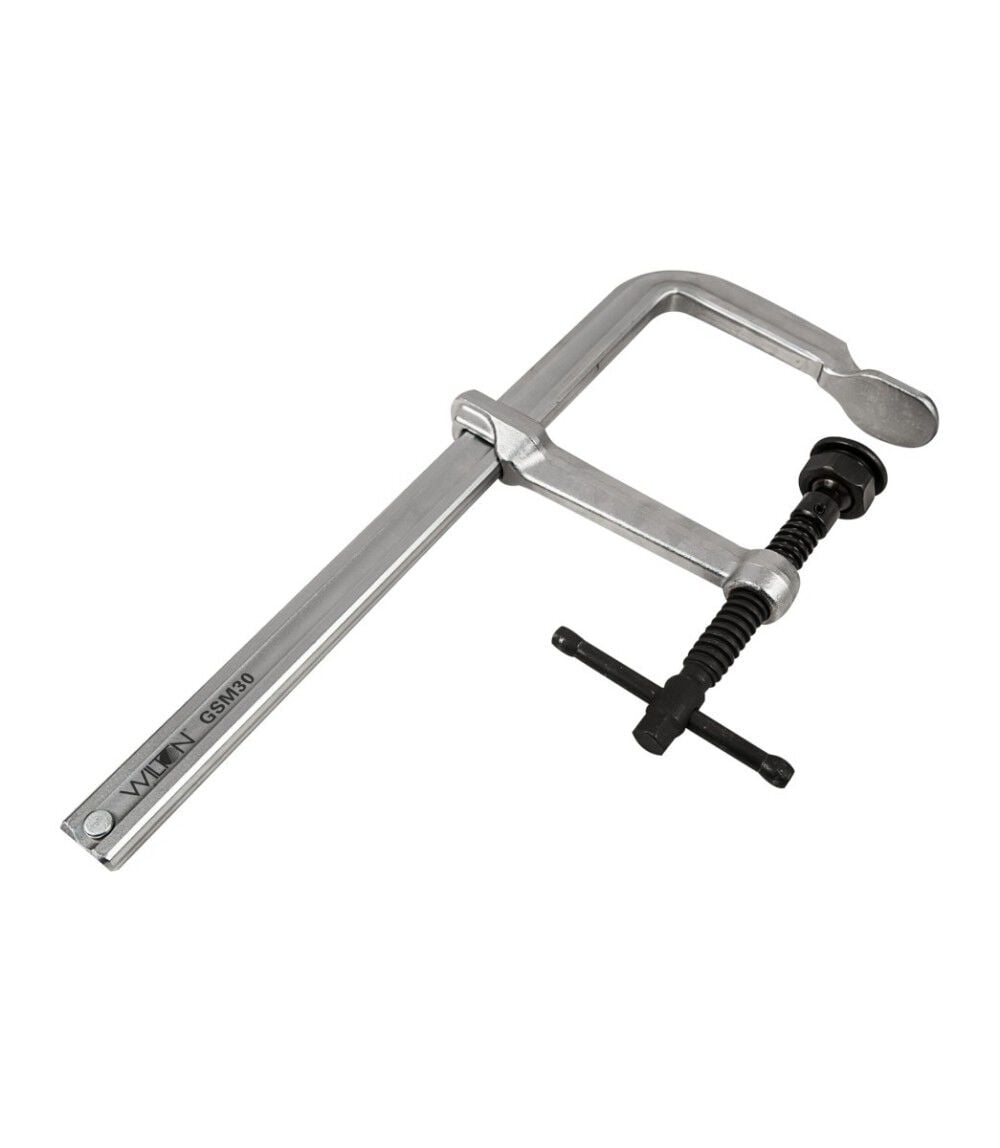 Wilton GSM40 16 Inch x 4-3/4 Inch 2660 Lb Steel Classic Heavy Duty F-Clamp, large image number 1