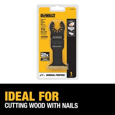 DEWALT Wide Titanium Oscillating Wood with Nails Blade, large image number 3