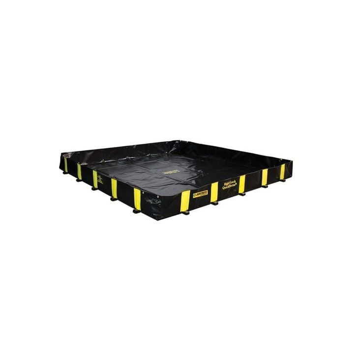 Justrite 475 Gallon Spill Drive Over Berm 8 ft x 8 ft x 12 in Black, large image number 1