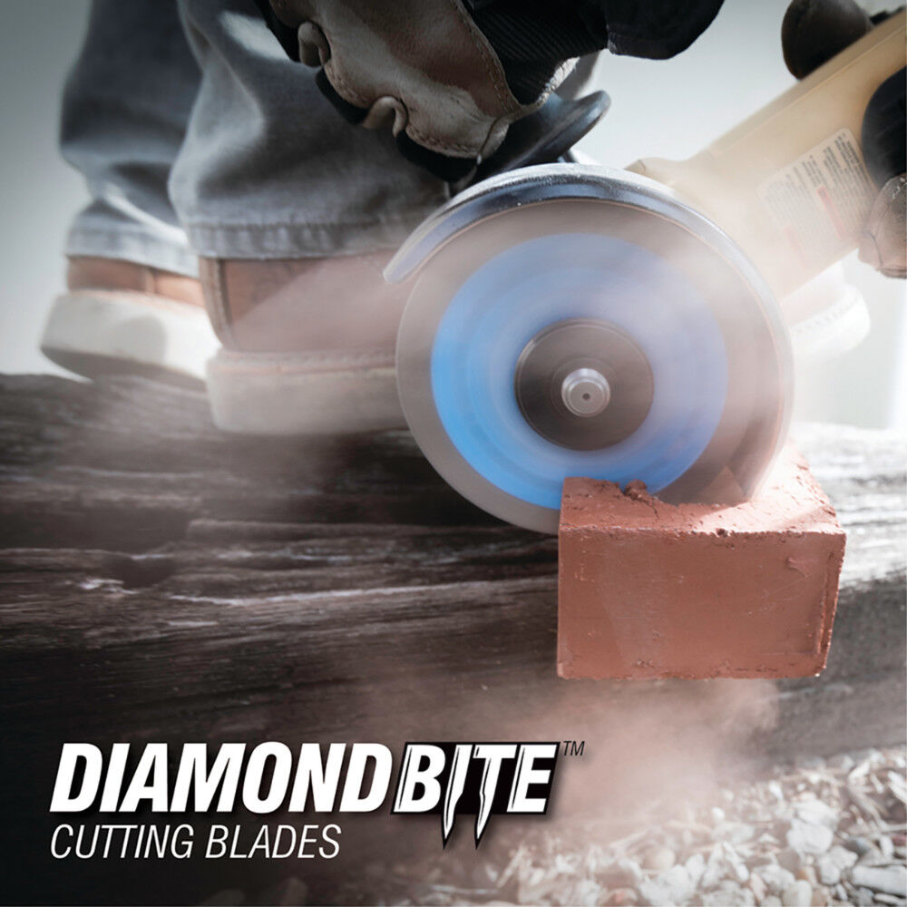 Spyder Diamond Bite 14 Inch Wet/Dry Segmented Rim Diamond Blade, 1 Inch Arbor, large image number 2