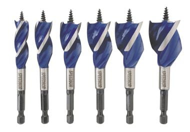 Irwin 4in Drill Bit Set 6pc, large image number 0