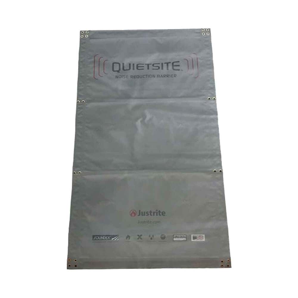 Justrite 4 x 8 Ft. Gray PVC Coated Polyester Premium Sound Barrier Panel, large image number 1