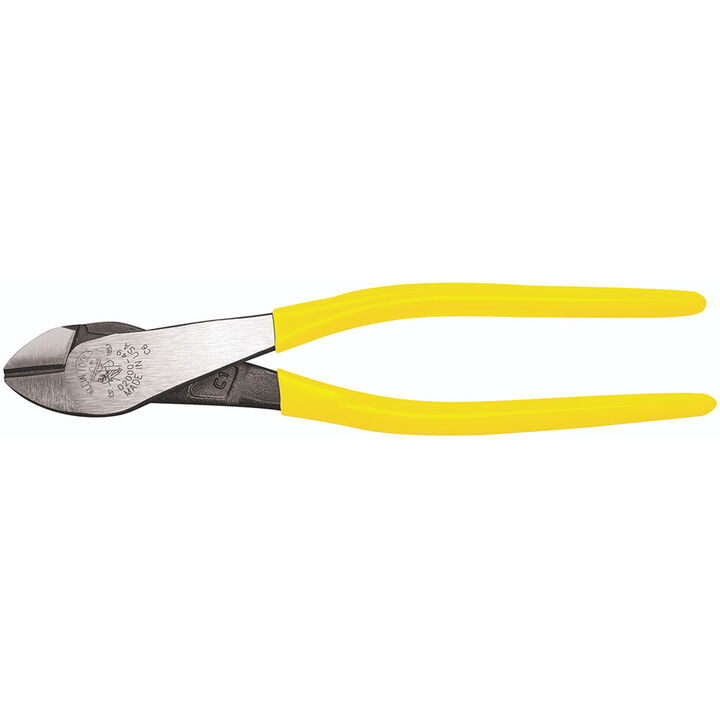 Klein Tools Pliers Diag Cut 9in Angled Head