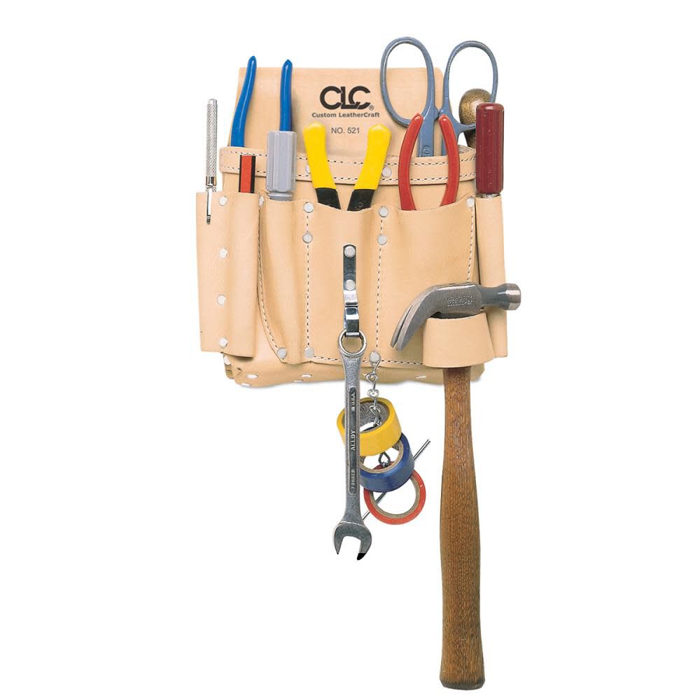 CLC 8 Pocket Electrician’s Tool Pouch – 521