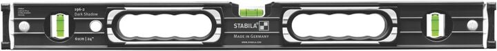 Stabila Dark Shadow Type 196-2 24 Inch & 48 Inch Level Set, large image number 1