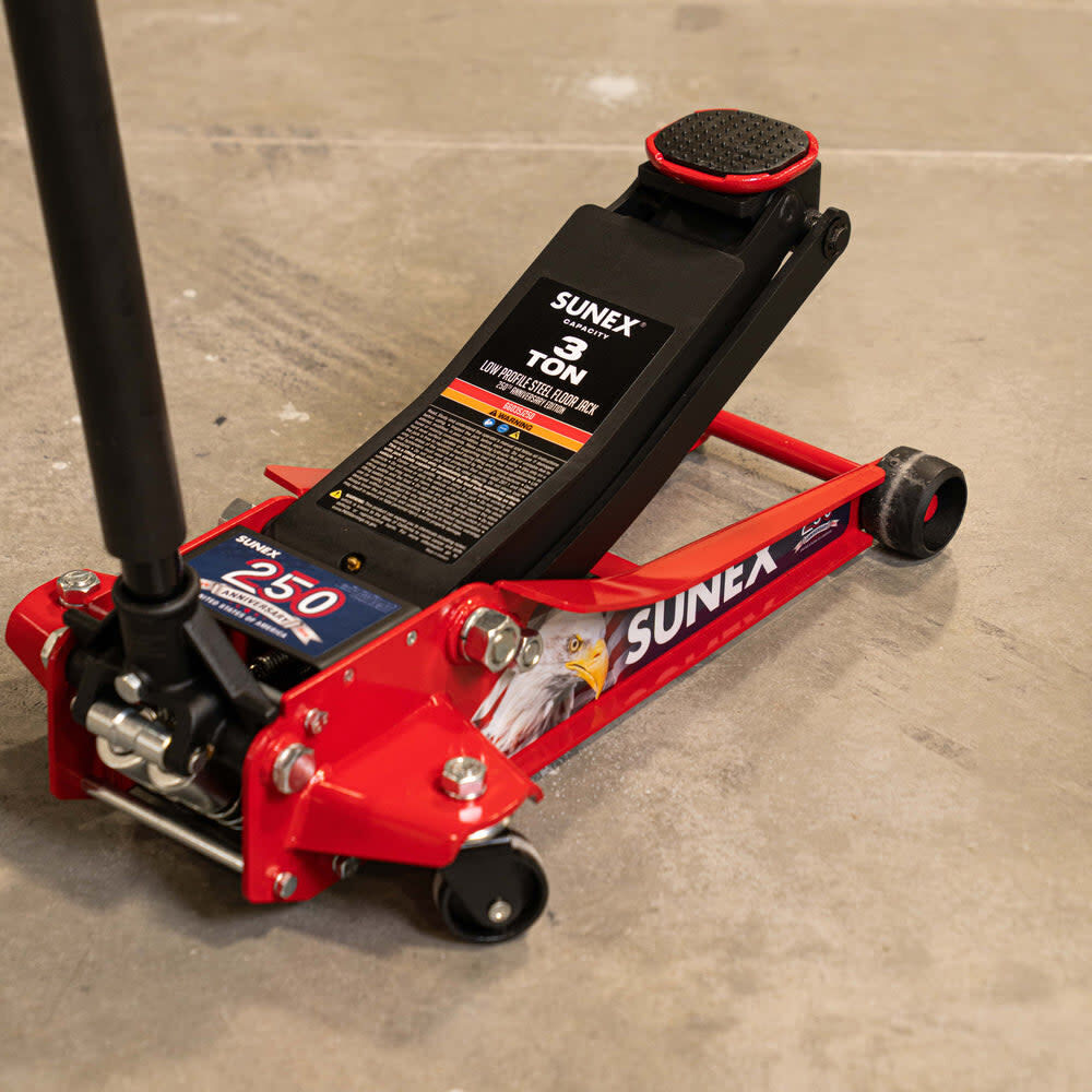 Sunex American Eagle 250th 3 Ton Low Profile Floor Jack, large image number 12