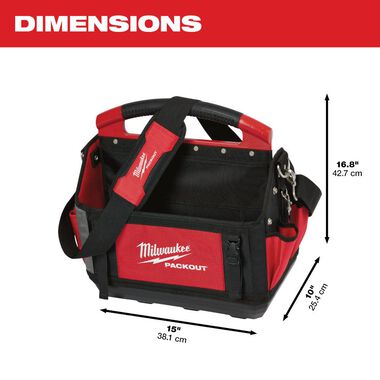 Milwaukee 15 in. PACKOUT Tote, large image number 2