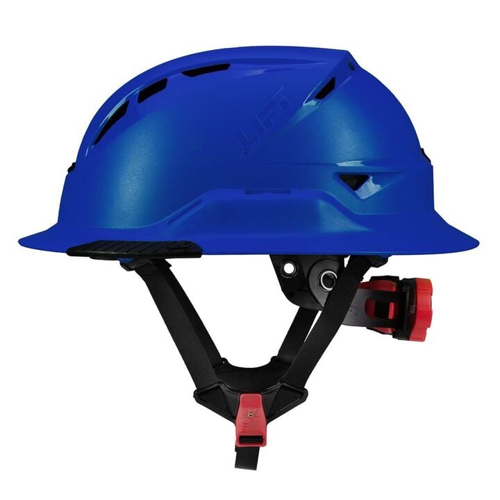 Lift Safety RADIX Type 2 Full Brim Hard Hat, Vented, Blue, large image number 4