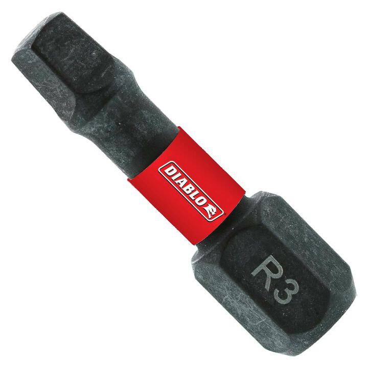Diablo Tools 1in #3 Square Drive Bits (2-Pack)