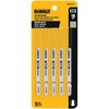 DEWALT 3in 18 TPI T-shank Cobalt Alloy Steel Jig Saw Blade 5pk, small image number 2